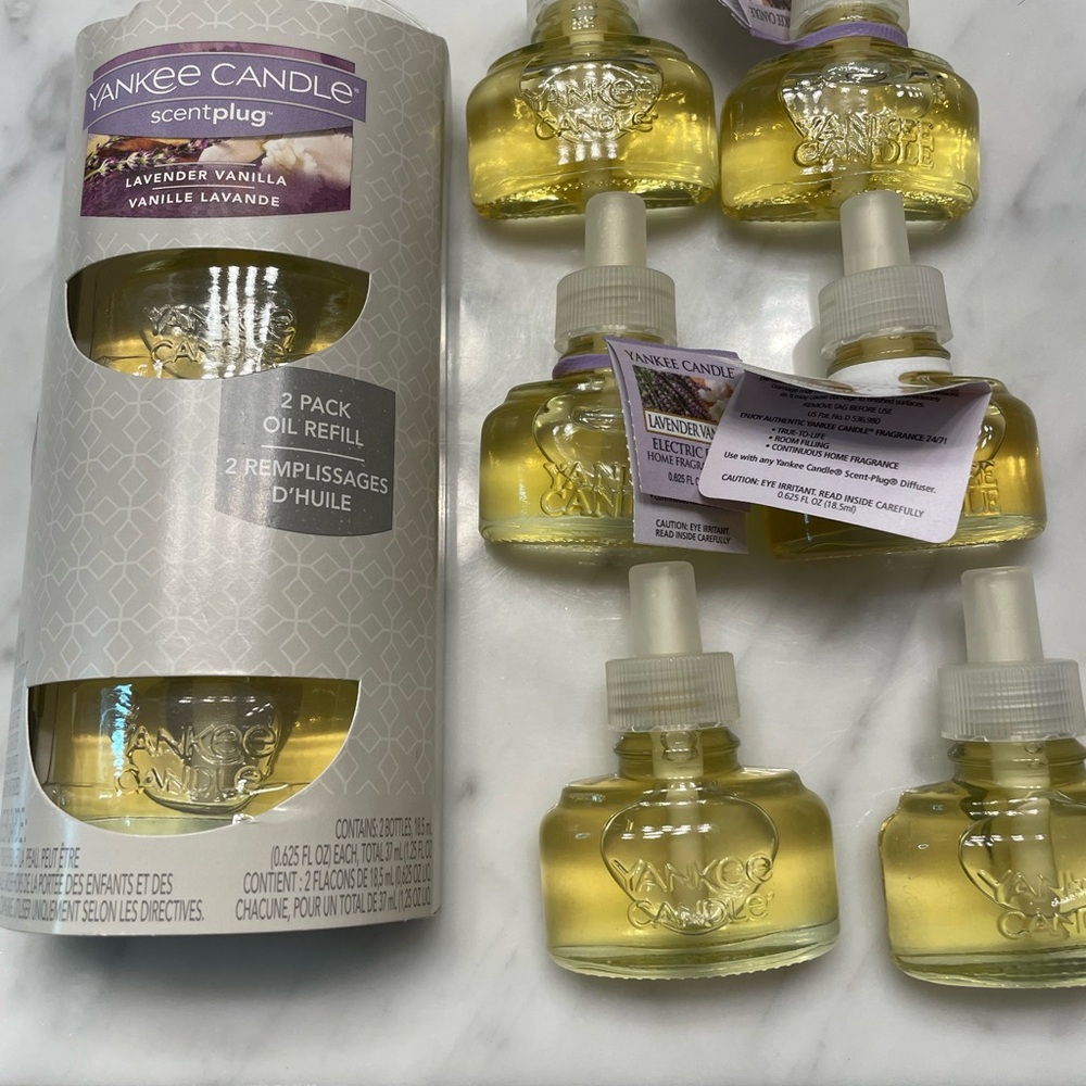 Yankee Candle Lavender Vanilla ScentPlug Refill - Cream